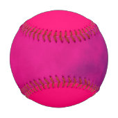 Neon Pink & Lila Gradient Baseball - Anpassen (Vorderseite)