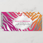 Neon Pink & Lila Zebra Druckgeschenke Certica (Vorne/Hinten)