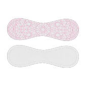 Neon Pink Modern Pattern Baseball - individuell an (Paneele)
