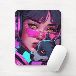Neon Pink- Mousepad