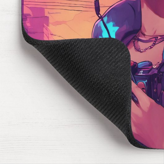 Neon Pink- Mousepad (Ecke)