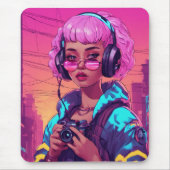 Neon Pink- Mousepad (Vorne)