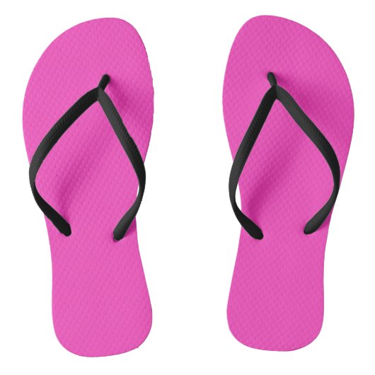 Neon pink, Neon Badesandalen (Fußbett)