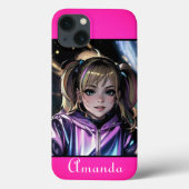 Neon pink, neon, hell, hell rosa, rosa, saftig Case-Mate iPhone hülle (Rückseite)