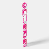 Neon Pink Orange Palm Tree Ibiza Case-Mate iPhone Hülle (Rückseite / Links)