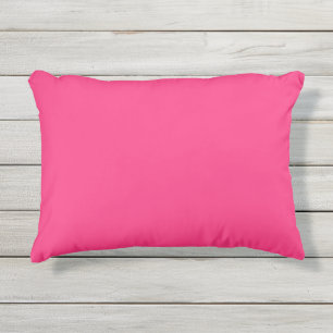 Neon Pink Outdoor Accent Pillow Kissen Für Draußen
