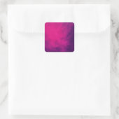 Neon Pink Smoke Custom Aufkleber (Tasche)