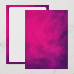 Neon Pink Smoke Event-Einladung - Anpassbar Einladung