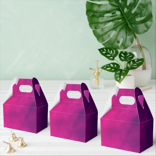 Neon Pink Smoke Gradient Gevor Box - Anpassbar Geschenkschachtel (Zahlreiche)