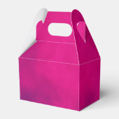 Neon Pink Smoke Gradient Gevor Box - Anpassbar Geschenkschachtel (Rückseite)
