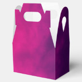Neon Pink Smoke Gradient Gevor Box - Anpassbar Geschenkschachtel (Geöffnet)