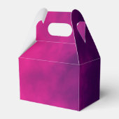 Neon Pink Smoke Gradient Gevor Box - Anpassbar Geschenkschachtel (Vorderseite)