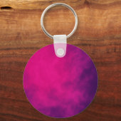 Neon Pink Smoke Gradient Schlüsselanhänger - indiv (Vorderseite)