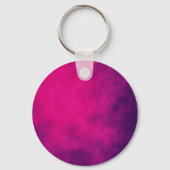 Neon Pink Smoke Gradient Schlüsselanhänger - indiv (Rückseite)