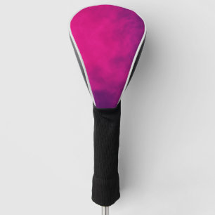 Neon Pink Smoke Hybrid Golf Cover - individuell ei Headcover