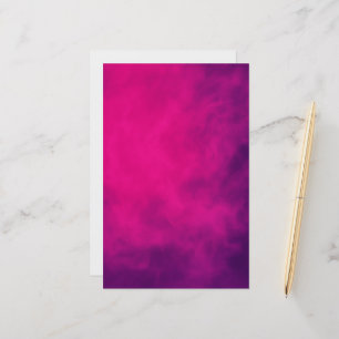 Neon Pink Smoke Paper Sheet - Anpassbar