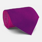 Neon Pink Smoke Pattern Neck Tie - Anpassbar Krawatte (Gerollt)