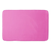 Neon Pink Solid Color | Classic Badematte (Vorderseite)