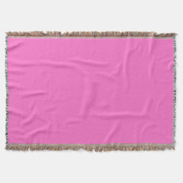 Neon Pink Solid Color | Classic Decke