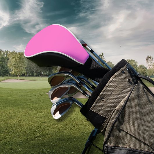 Neon Pink Solid Color | Classic Golf Headcover