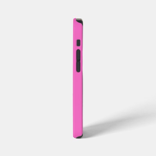 Neon Pink Solid Color | Classic iPhone Hülle (Linke Seite)