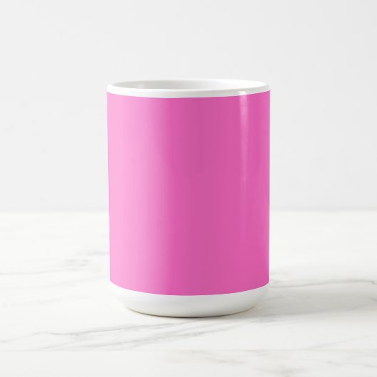 Neon Pink Solid Color | Classic Kaffeetasse (Mittel)