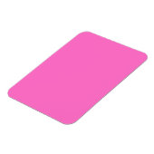 Neon Pink Solid Color | Classic Magnet (Linke Seite)