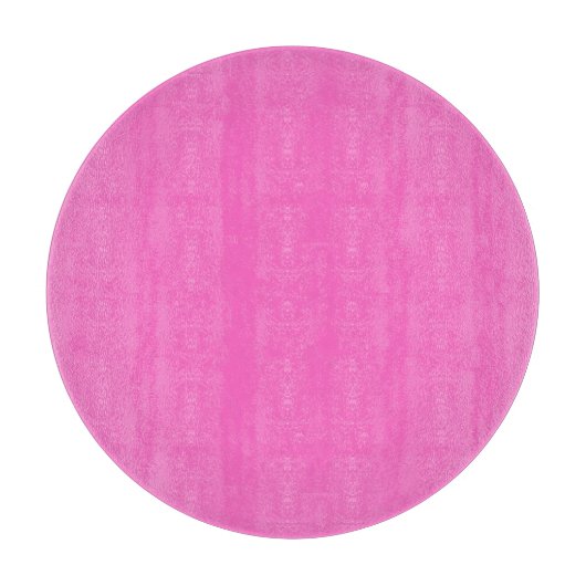 Neon Pink Solid Color | Classic Schneidebrett (Vorderseite)