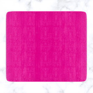 Neon Pink Solid Color Schneidebrett