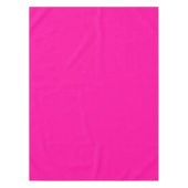 Neon Pink Solid Color Tischdecke (Vorderseite)