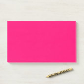 Neon Pink Sticky Notes - Anpassbar und kühl Post-it Klebezettel (Auf Schreibtisch)