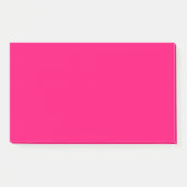Neon Pink Sticky Notes - Anpassbar und kühl Post-it Klebezettel (Vorderseite)