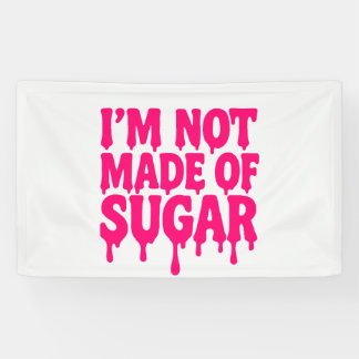 Neon Pink Tropfen Quote Banner - Anpassbar