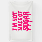 Neon Pink Tropfen Quote Banner - Anpassbar (Vertikal)