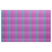 Neon Pink und Kariertes Muster Stoff (Fat Quarter (45,7 x 55,9 cm))
