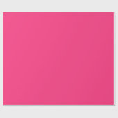 Neon Pink Wrapping Paper Geschenkpapier (Flach)