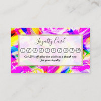 Neon Pink Yellow Brushstroke Explosion Art
