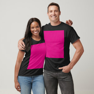 Neon-Pinkes Streetwear-T-Shirt Kühner Hype-Stil T-Shirt