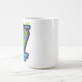 Neon Pixel Bay Kaffeetasse (Mittel)