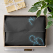 Neon Pizza Sign Seidenpapier (Geschenk)