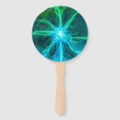 Neon Plasma Ball Electric Party Fächer (Vorderseite)