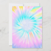 Neon Pool Party Einladung, Sommer tropisches Licht Einladung (Rückseite)