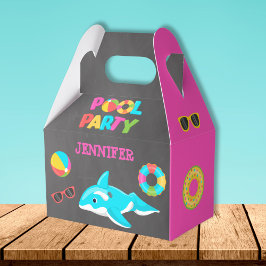 NEON POOL PARTY ORCA FLOT GESCHENKSCHACHTEL