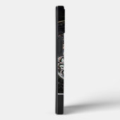 Neon-Pop-Art altes Retro-Telefon mit Monogram! Case-Mate iPhone Hülle (Rückseite / Rechts)