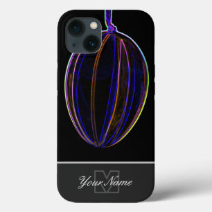Neon-Pop-Art Happy Ostereier mit Monogram! Tasche- Case-Mate iPhone Hülle