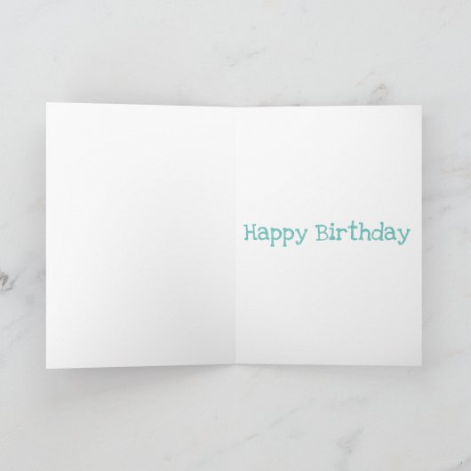 Neon Pop Art Karte (Innenseite)