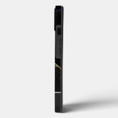 Neon-Pop-Art Kombinationsschloss Monogram! Case-Mate iPhone Hülle (Rückseite / Links)