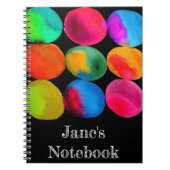 Neon Pop Art Notizblock (Vorderseite)