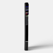 Neon-Pop-Art schweres Herz-Monogramm! Case-Mate iPhone Hülle (Rückseite / Rechts)