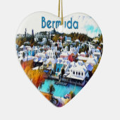 Neon Pop Bermuda Keramikornament (Rechts)